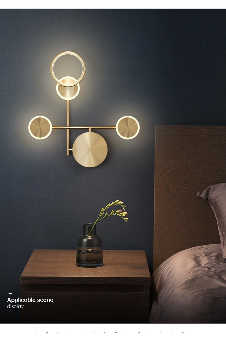 ไฟติดผนัง ไฟผนัง Led Wall Lamp โคมไฟติดผนัง โคมไฟ สวยทันสมัย ไฟตกแต่ง ห้องนอน ห้องนั่งเล่น ห้องรับแขก หรูหรา ทนทาน ประหยัดไฟ
