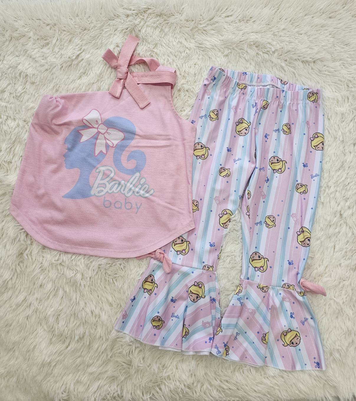 ชุดเซ็ท Barbie Baby ไซส์ 6y by ChaLom มือสอง เหมือนใหม่ ไม่มีตำหนิ