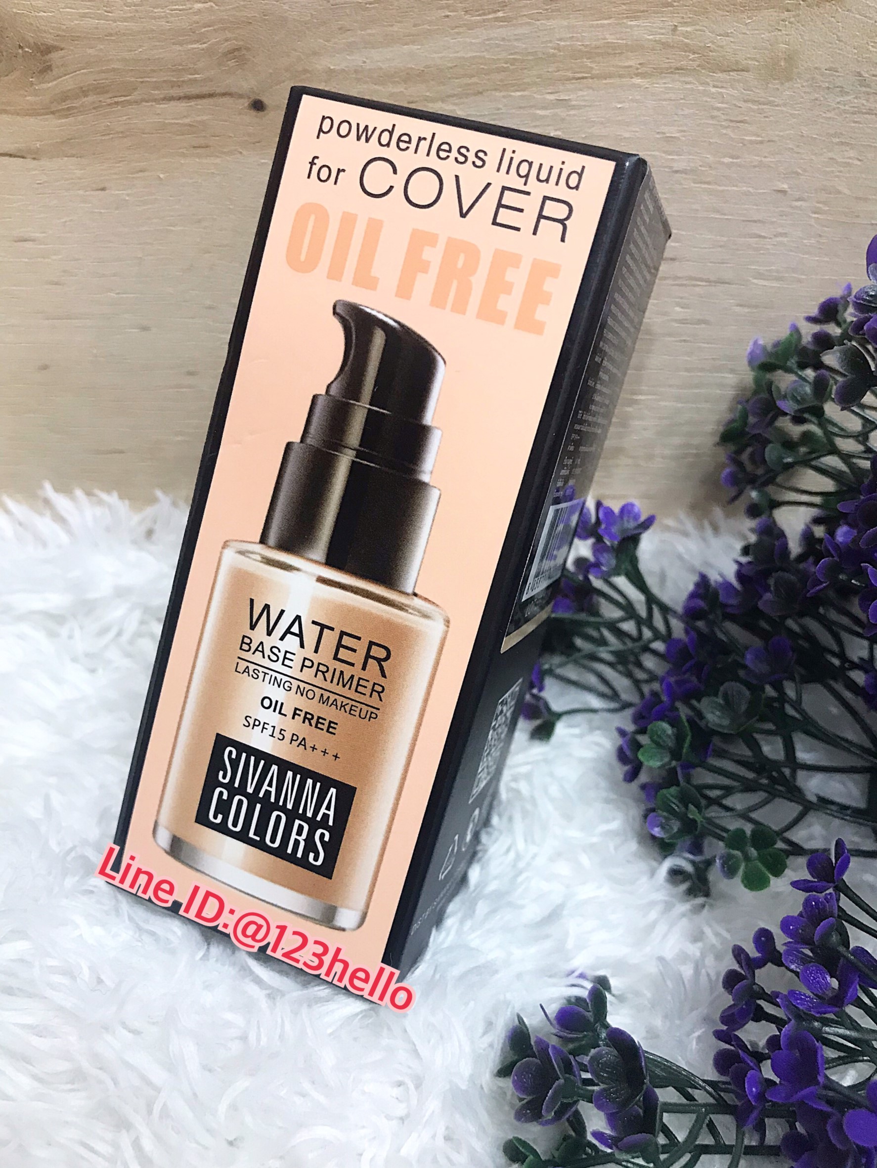 Sivanna Colors Water Base Primer Oil Free ซีเวนน่า คัลเลอร์ส วอเตอร์ เบส ไพรเมอร์ HF-559/40g