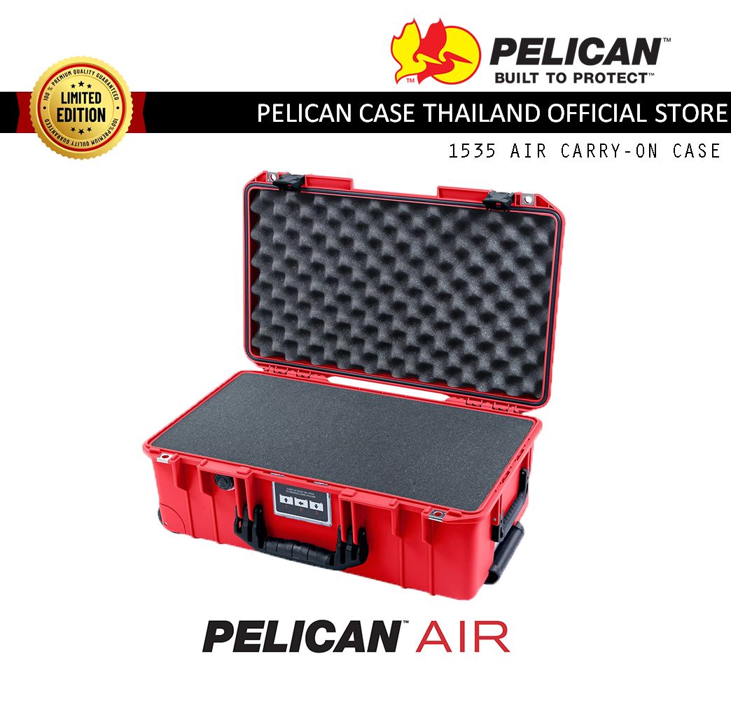 Pelican 1535 Air Case with Foam - Red Colour [Limited Edition]