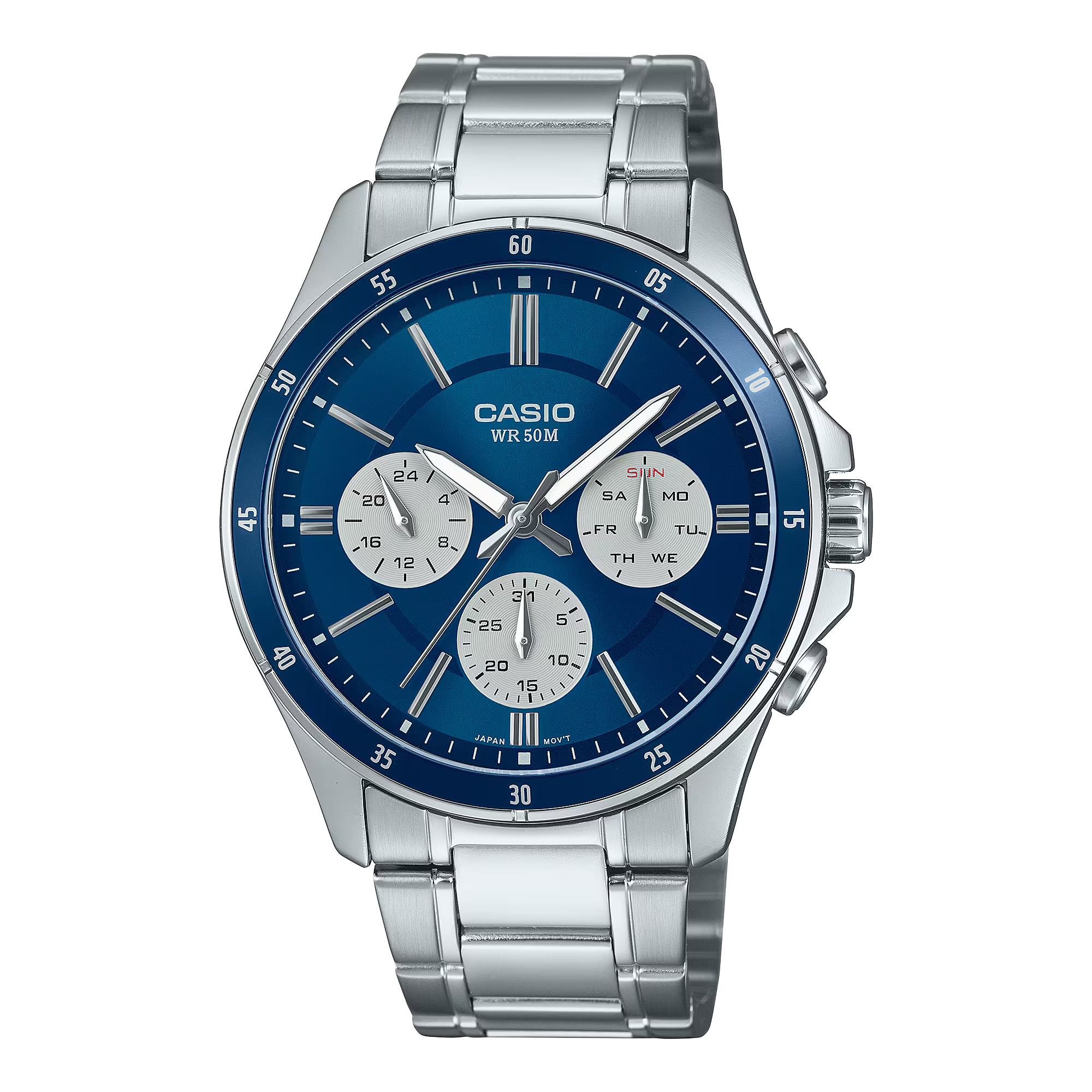 นาฬิกาผู้ชาย Casio รุ่น MTP-1374D-2A3 คาสิโอ