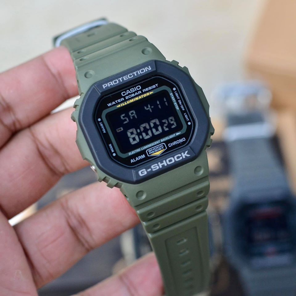 นาฬิกาผู้ชาย Casio G-SHOCK รุ่นสีพิเศษ DW-5610SU-3 จีช็อค