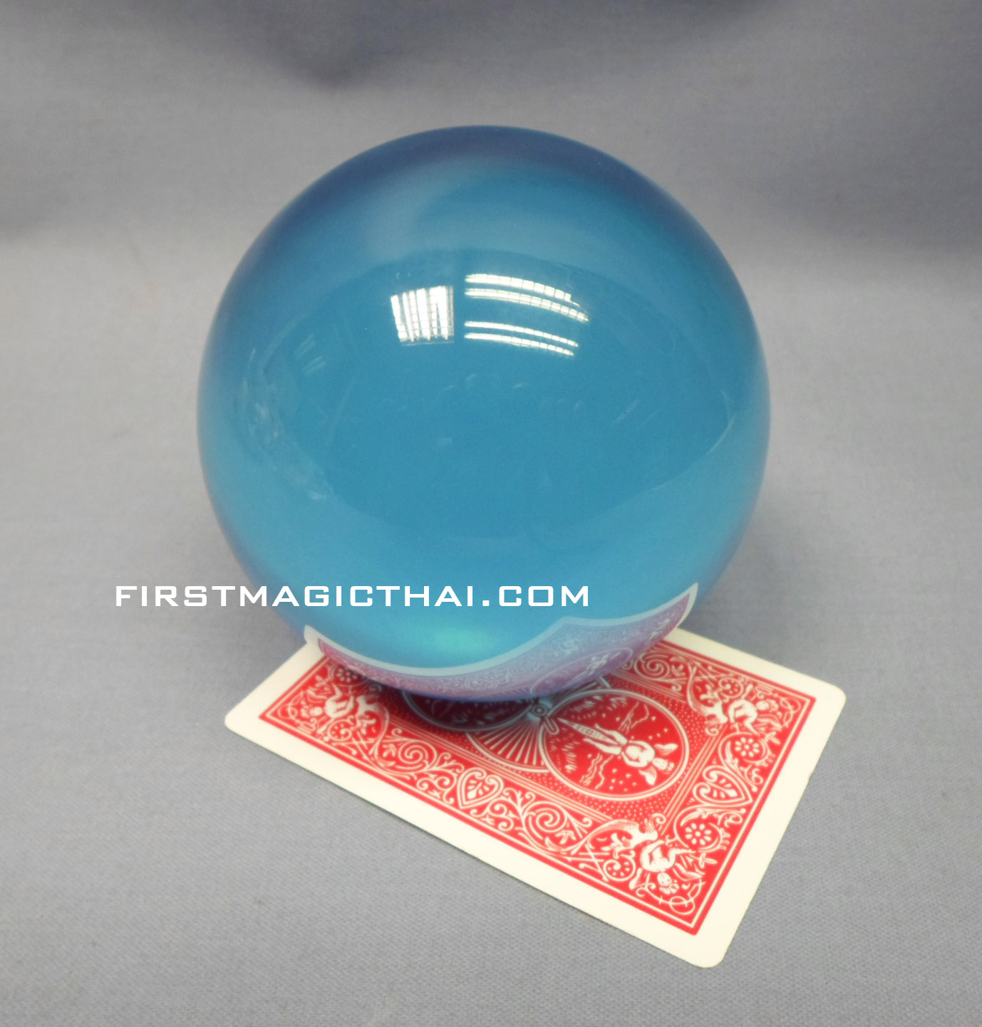 ฟิวเตอร์บอล 90mm สีน้ำเงินใส / Contact Juggling 90mm (Blue)