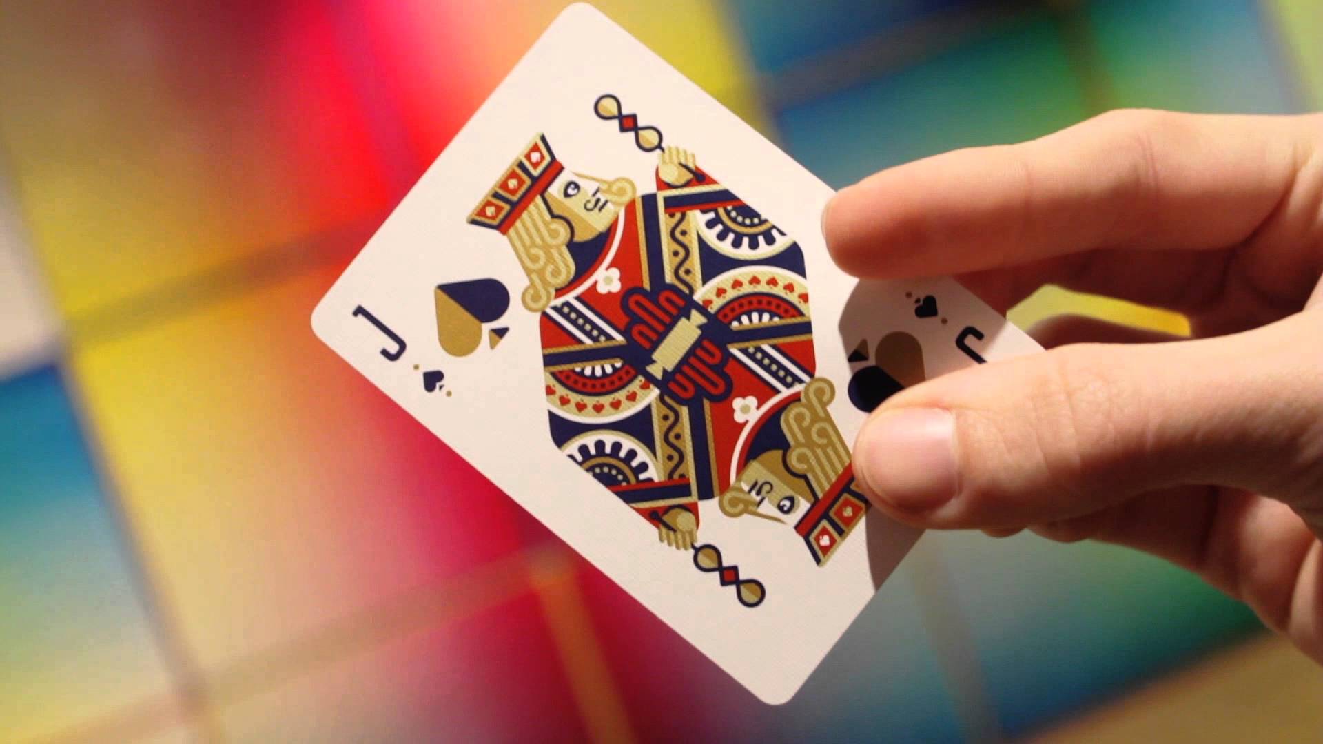 Red Wheel Playing Cards by DKNG x Art of Play