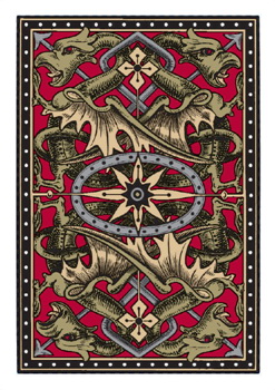 Bicycle Gold Dragon Back Playing Cards