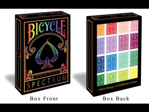 Bicycle Spectrum Playing Cards