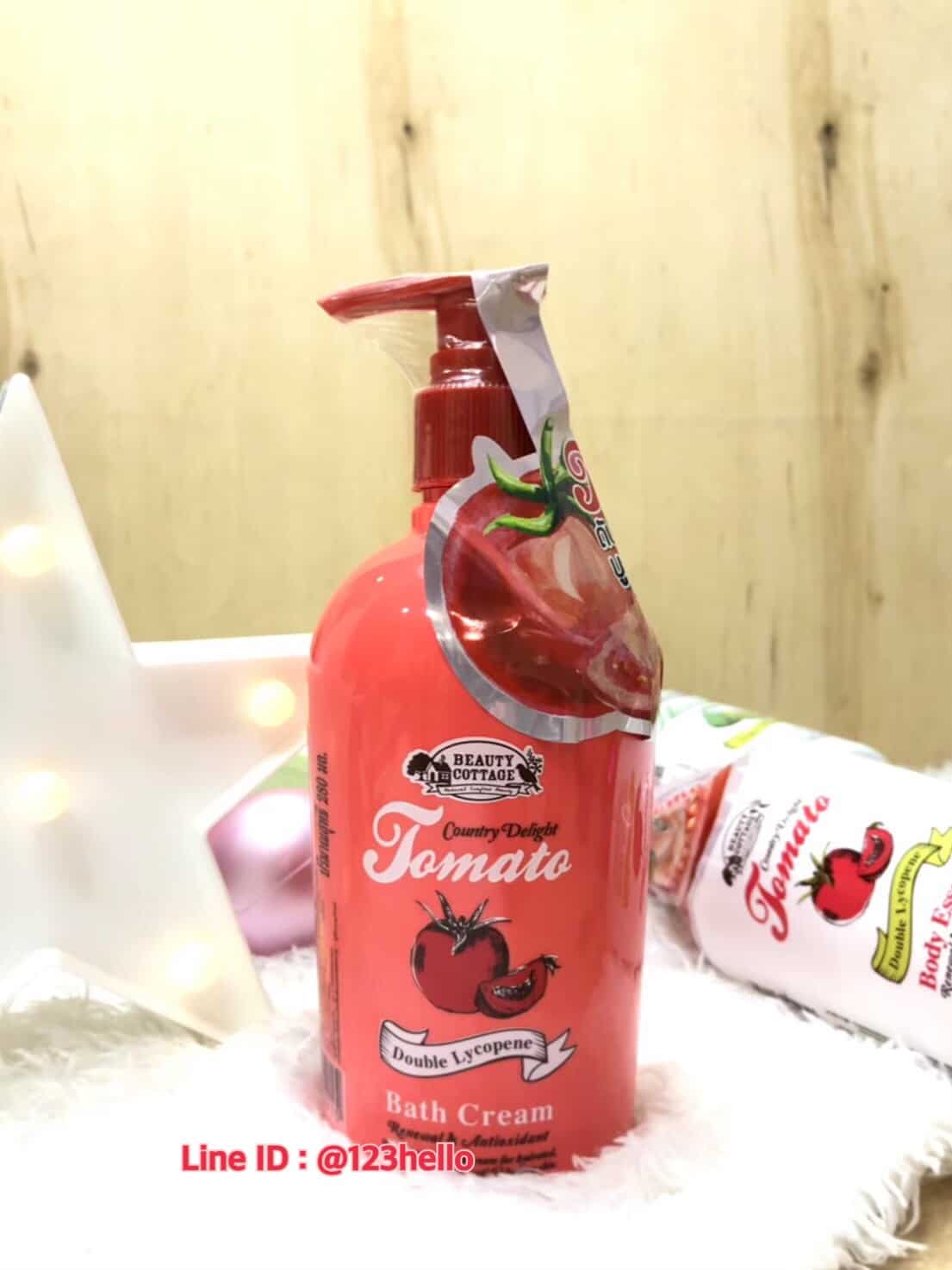 Beauty Cottage Country Delight tomato Bath Cream 280ml.