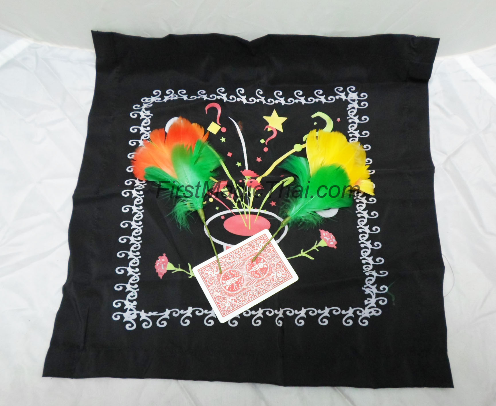 ผ้าเสกดอกไม้ / Flowers from Scraf