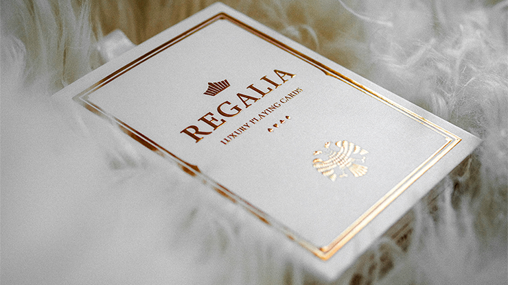 Shin Lim's Stunning White Regalia Playing Cards