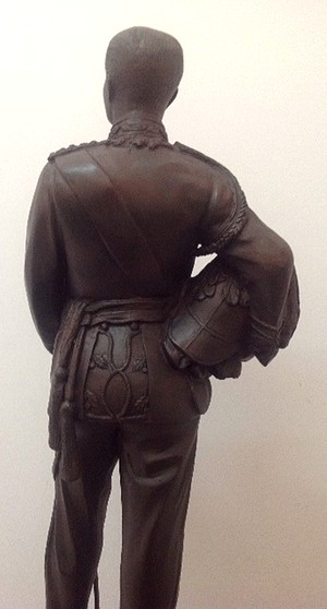 รูปหล่อ เสด็จพ่อ รัชกาลที่ 5 พิมพ์ใหญ่ ประทับยืน สูง 100 cm