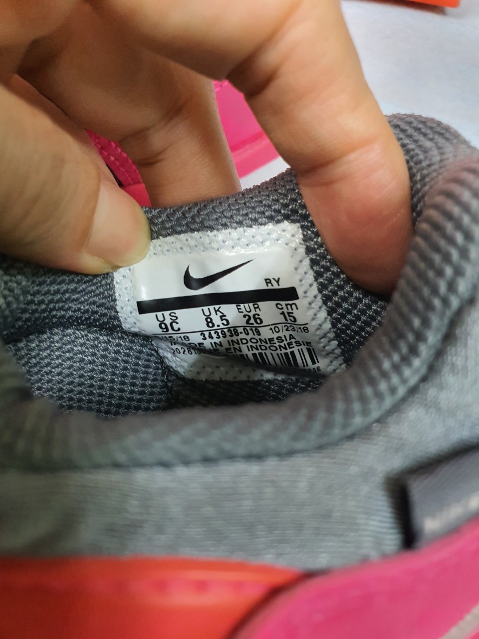 รองเท้าลำลองเด็ก Nike ไซส์ 15 cm. มือสองเหมือนใหม่