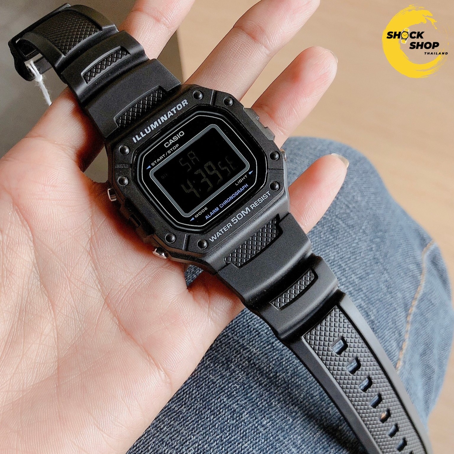 นาฬิกาข้อมือ Casio รุ่น W-218H-1BV คาสิโอ
