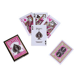 Bicycle Flirtatious Playing Cards (Pink)