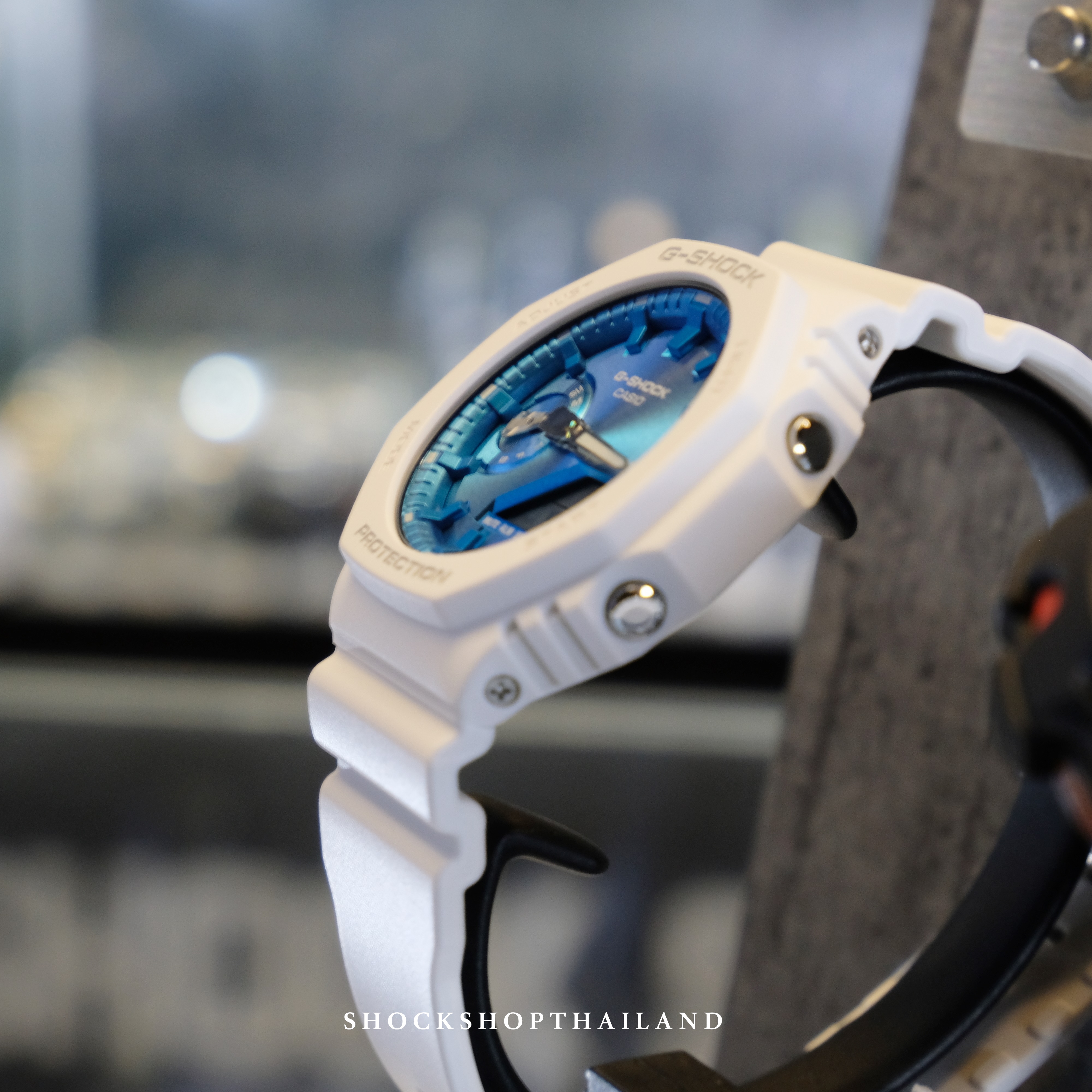 นาฬิกาข้อมือ Casio G-Shock รุ่น GA-2100WS-7A ซีรีส์ 2100 จีช็อค