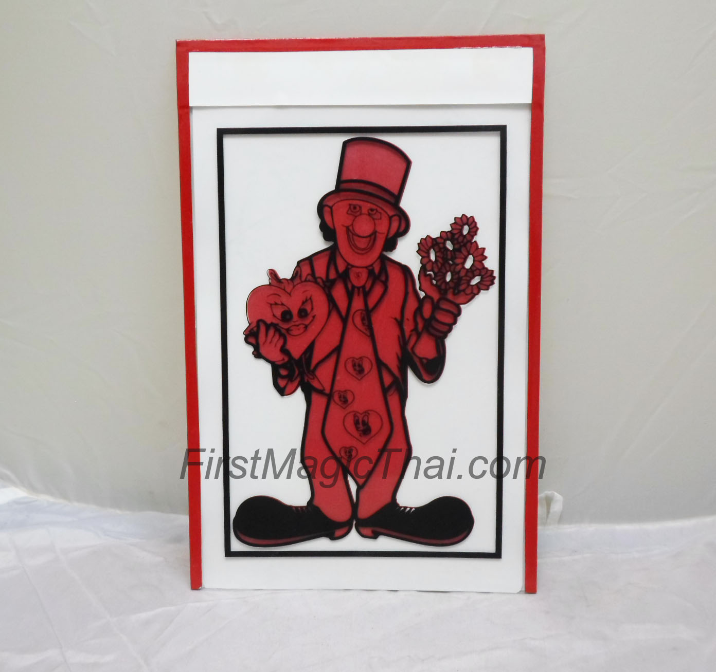 กรอบรูปเปลี่ยนสี ตัวตลกสีใหญ่ 4 ครั้ง