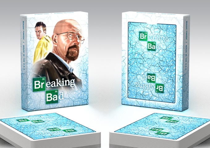 Breaking Bad Blue Ice Playing Cards