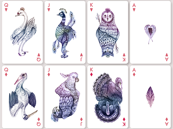 Bicycle Aves Playing Cards