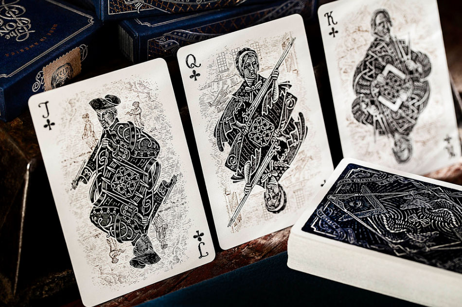 Patriot Blue Sons of Liberty (Dan And Dave) Playing Cards