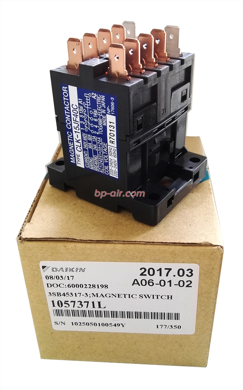 แมกเนติก DAIKIN CLK-15JF40C