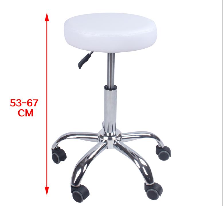 เก้าอี้ทรงกลมรุ่นพรีเมี่ยม เกรดA ปรับสูงต่ำ ระบบไฮดรอลิก