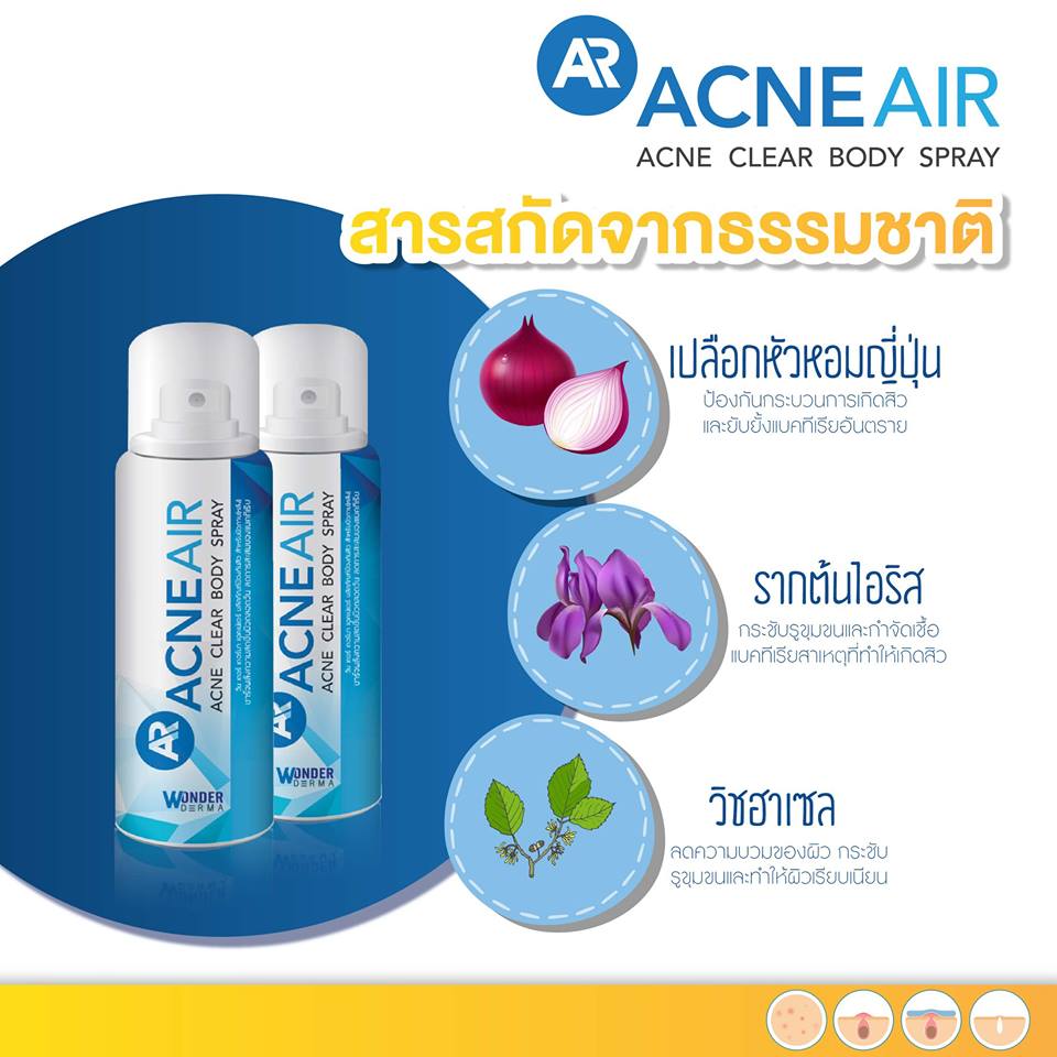 Acne air spray สเปรย์ป้องกันสิว