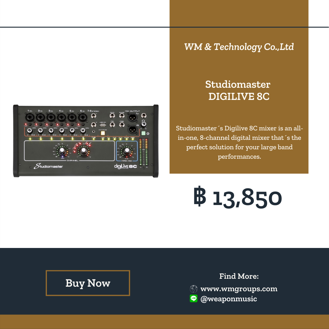 Studiomaster DIGILIVE 8C
