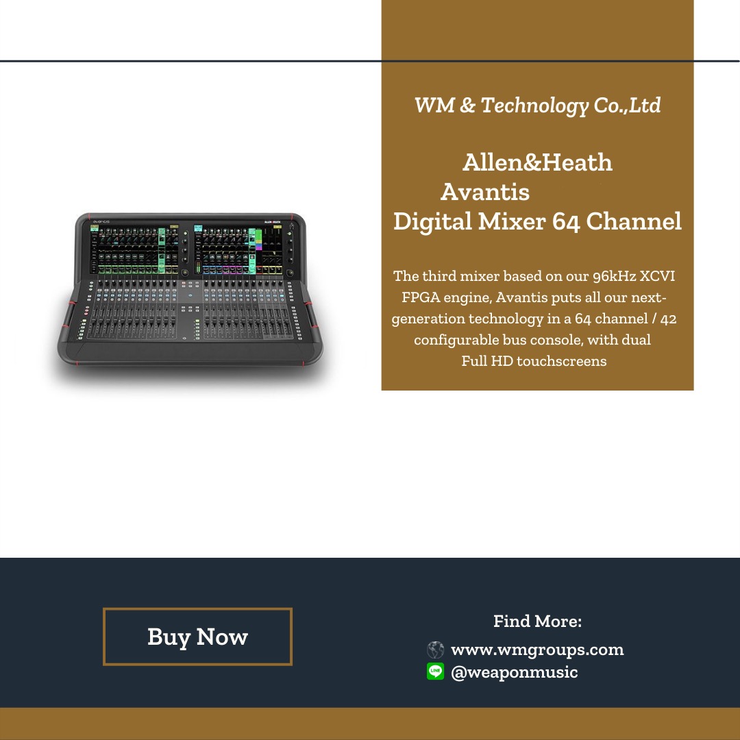ALLEN & HEATH Avantis | Digital Mixer 64 Channel