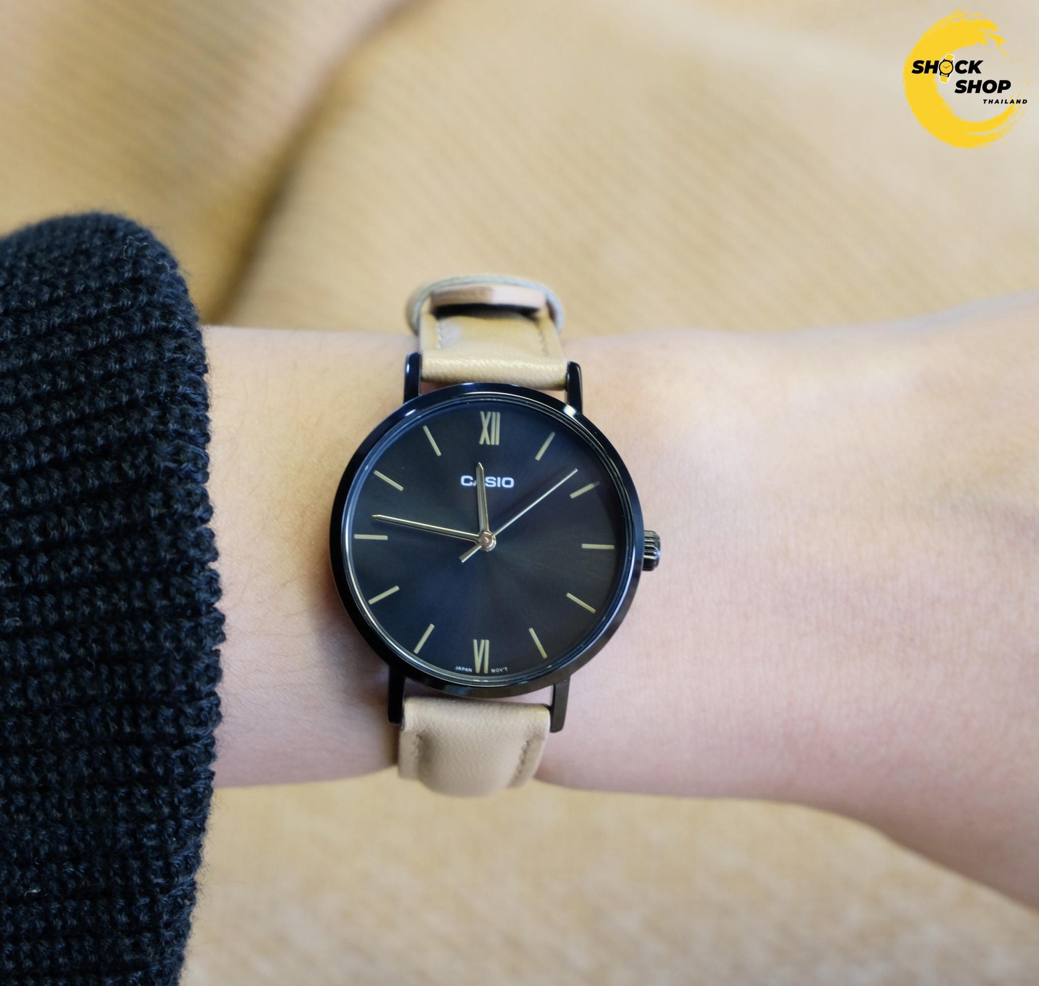 นาฬิกาผู้หญิง Casio รุ่น LTP-VT02BL-1A คาสิโอ