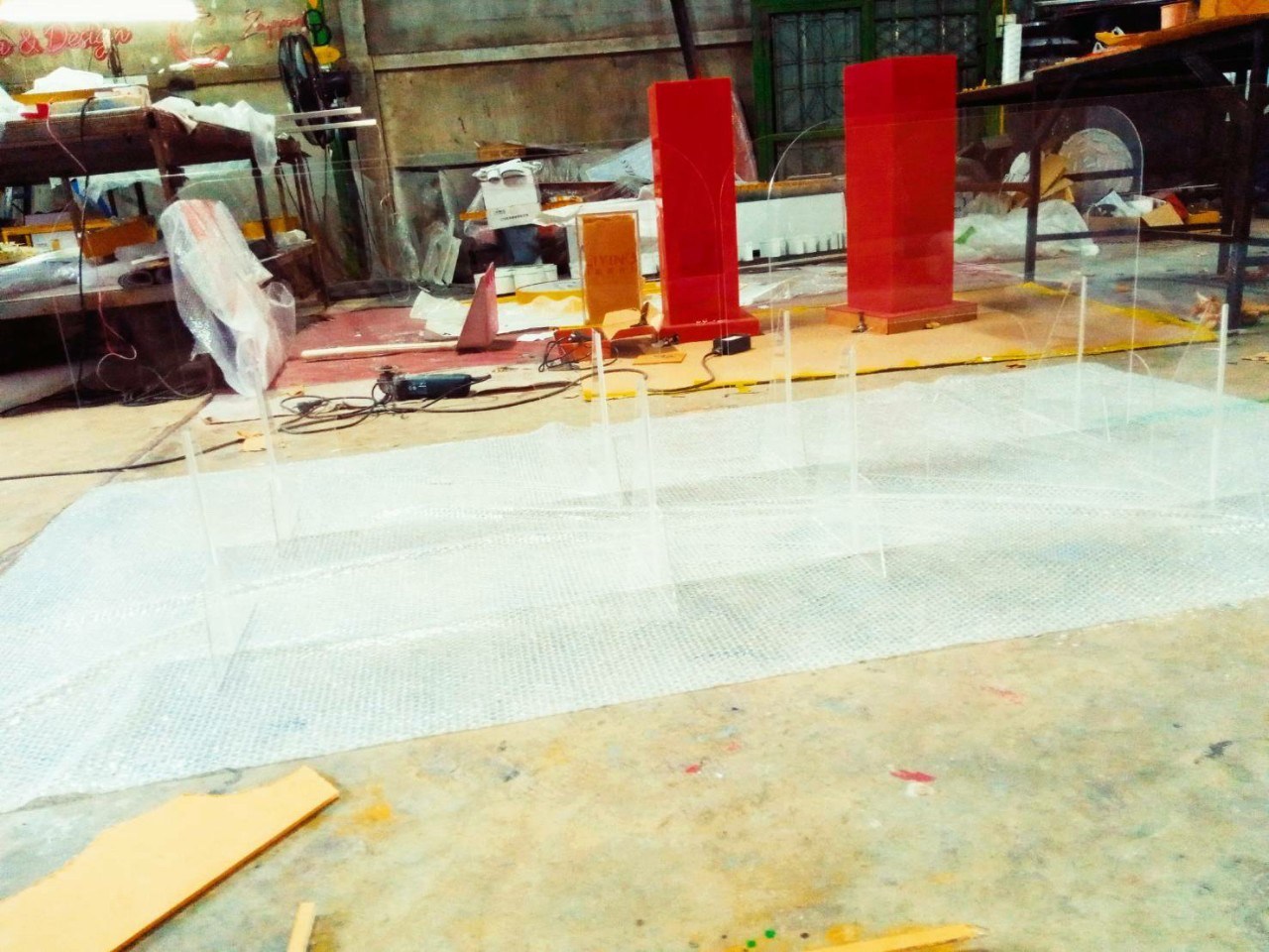 ฉากกั้นอะคริลิค