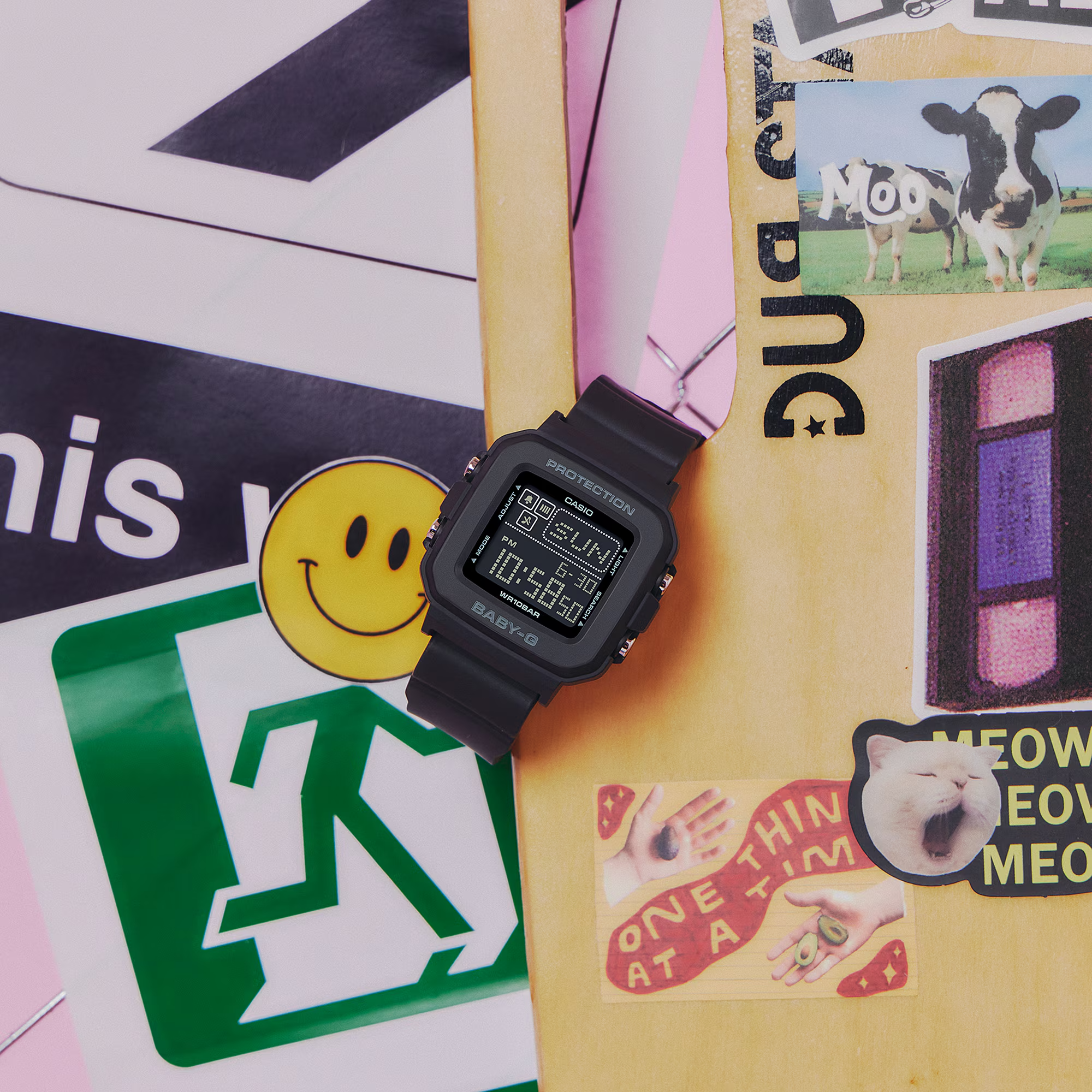 CASIO BABY-G นาฬิกาข้อมือ ผู้หญิง รุ่น BGD-10-1 ซีรีส์ BGD-10 เบบี้จี