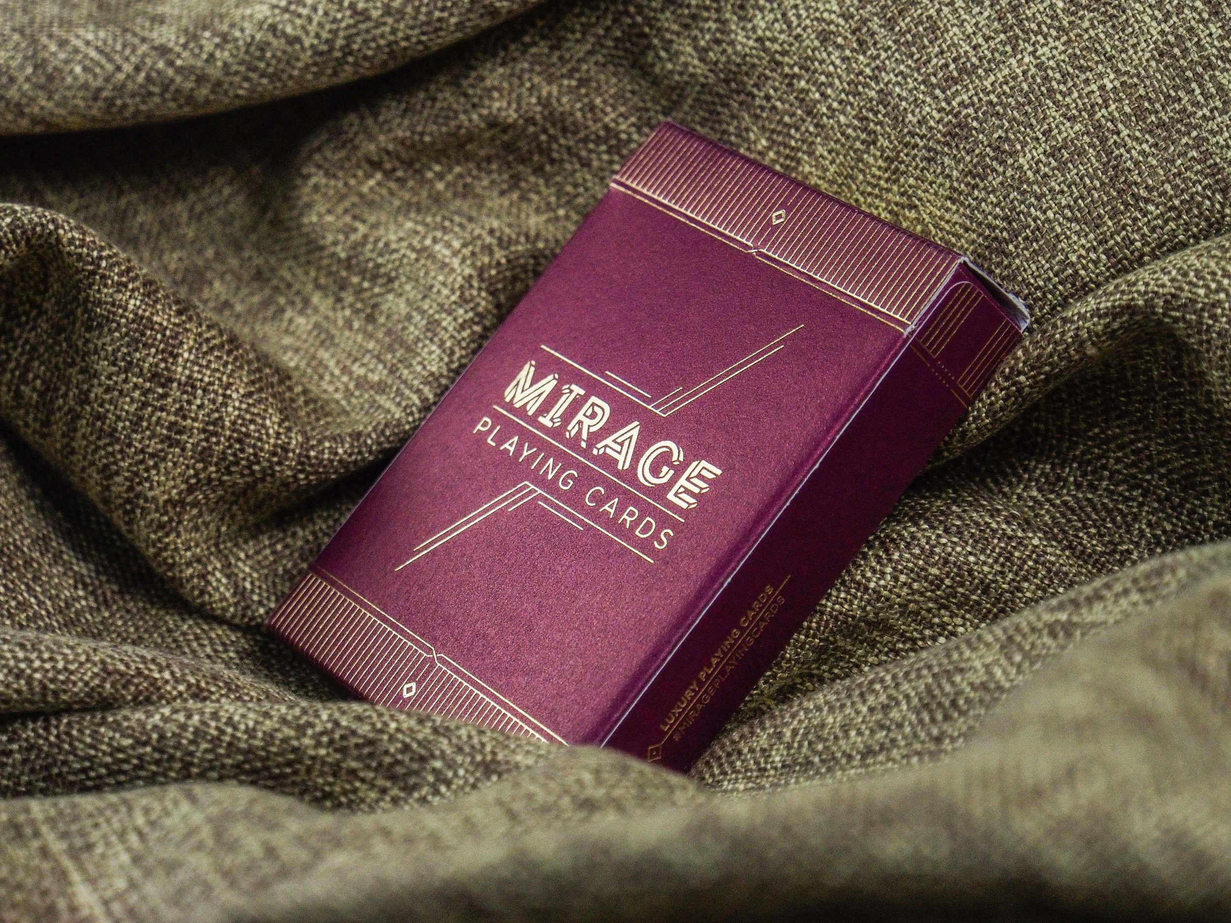 Mirage Playing Cards V2 (Red) By Patrick Kun