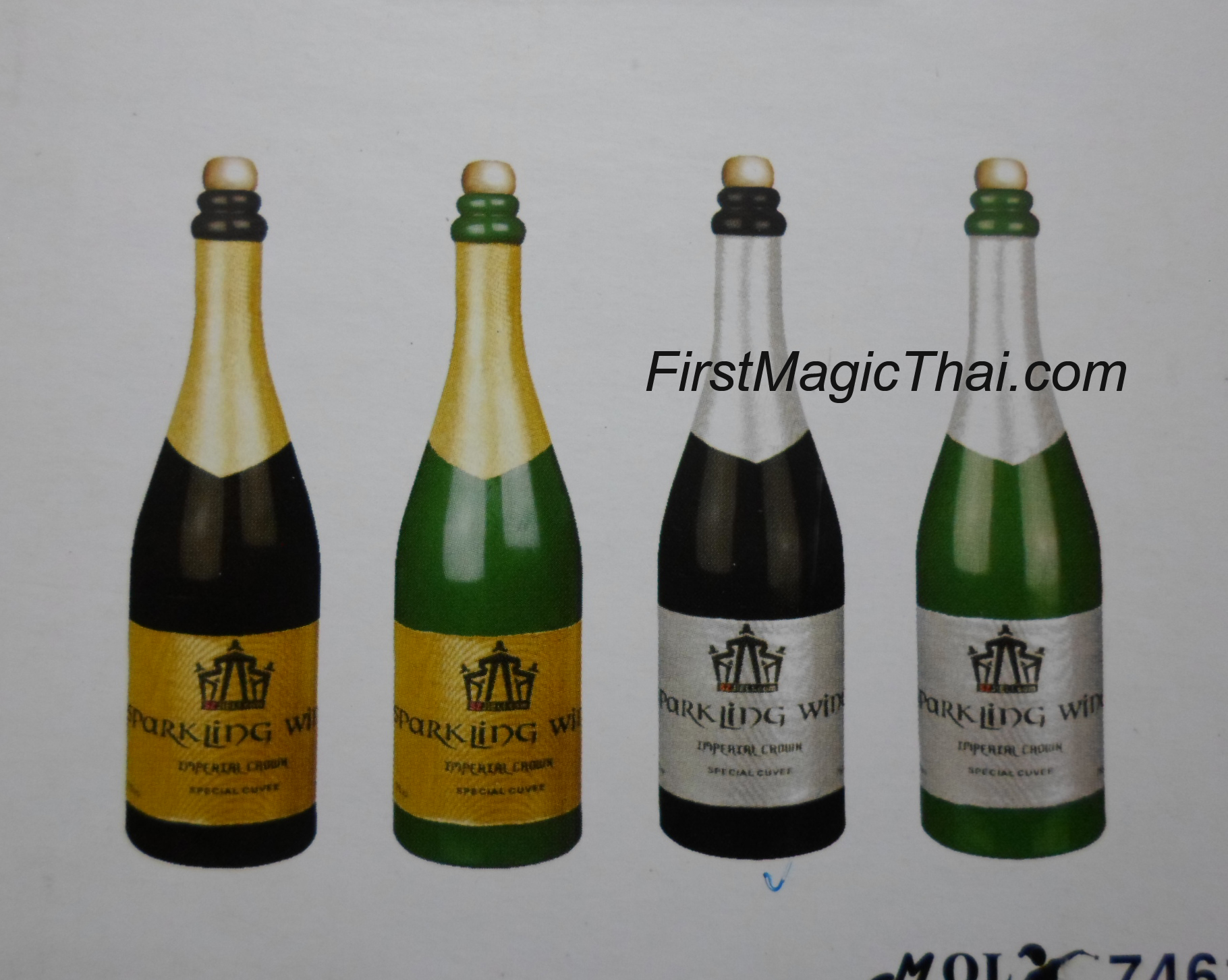 เสดขวดแชมเปญหาย (vanishing champagne)