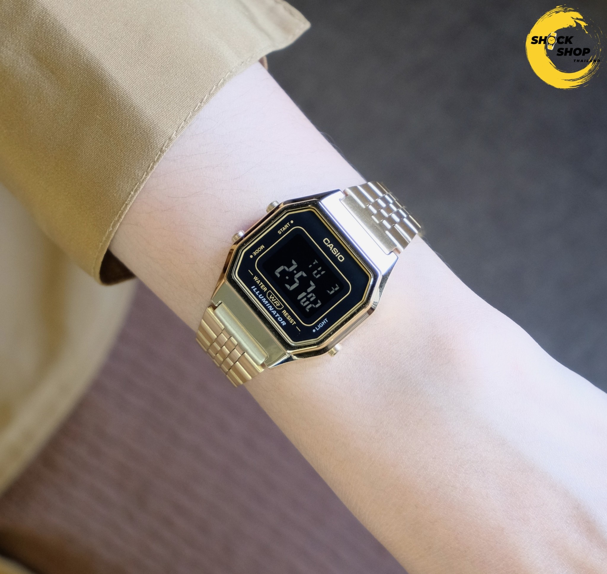 นาฬิกาผู้หญิง Casio รุ่น LA680WGA-1B คาสิโอ