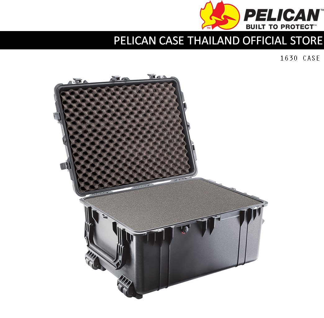PELICAN 1630 CASE WITH FOAM - BLACK