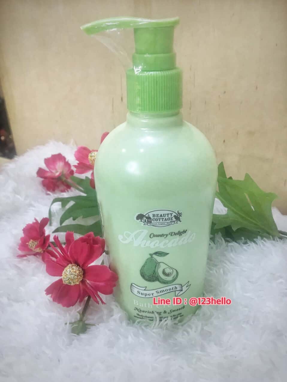 Beauty Cottage Country Delight Avocado Bath Cream 280ml.