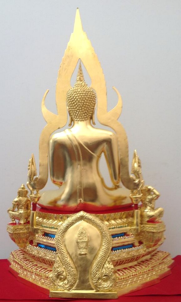 พระพุทธชินราช 12นิ้ว ทองเหลือง ปิดทองแท้