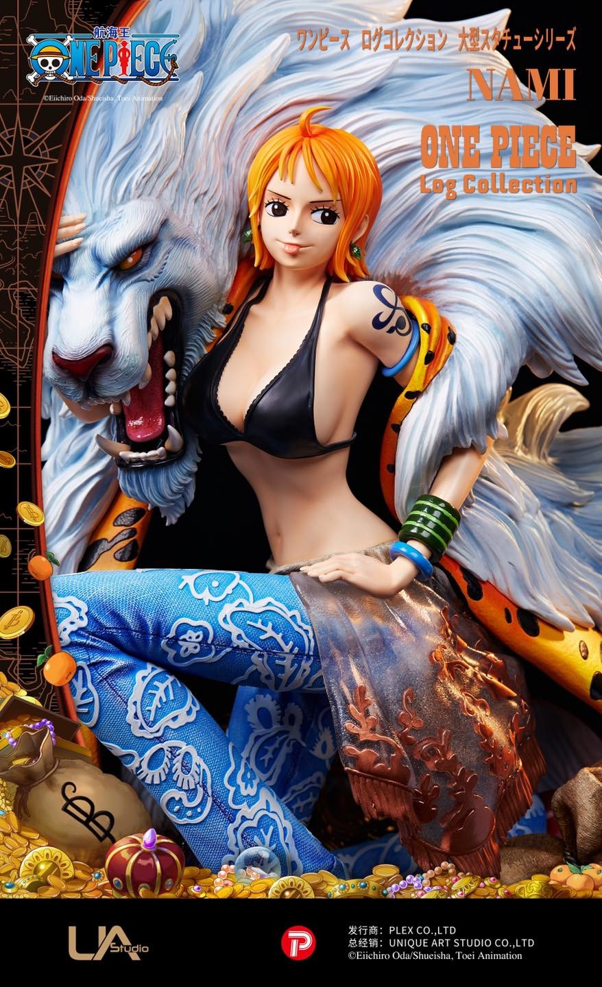 Nami One Piece Log Collection Statue