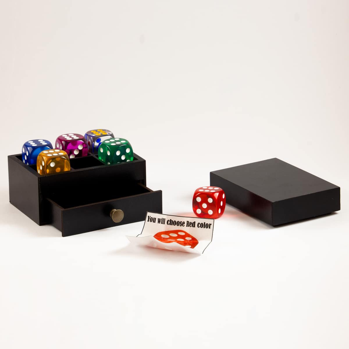 กล่องเต๋าสีทำนาย / Dice Game by Tora Magic