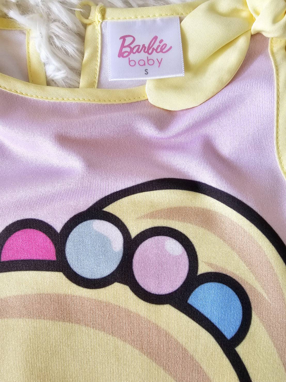 เดรส Barbie baby ไซส์ XS (18m) Laugh by ChaLom มือสอง เหมือนใหม่ ไม่มีตำหนิ