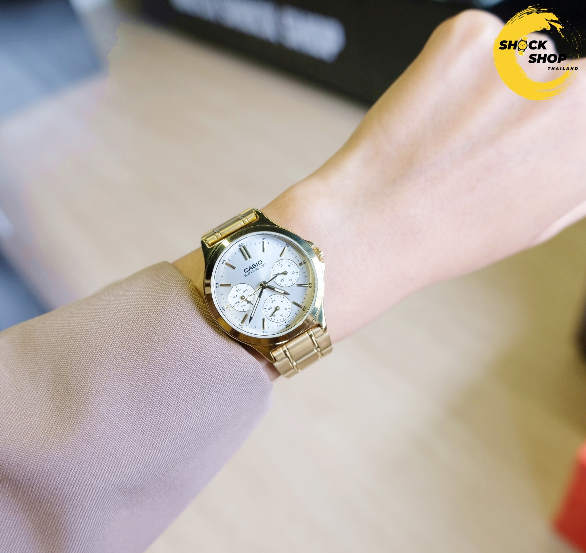 นาฬิกาผู้หญิง Casio รุ่น LTP-V300G-7A คาสิโอ