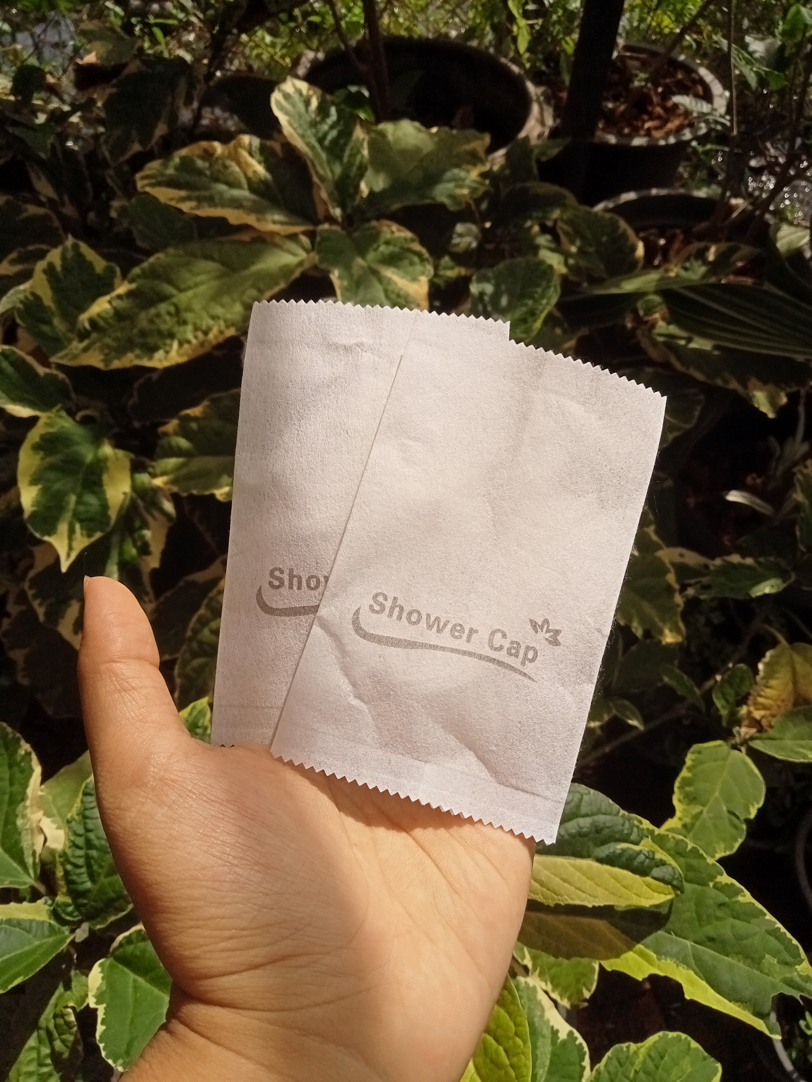 หมวกคลุมผมซองสปันบอนด์