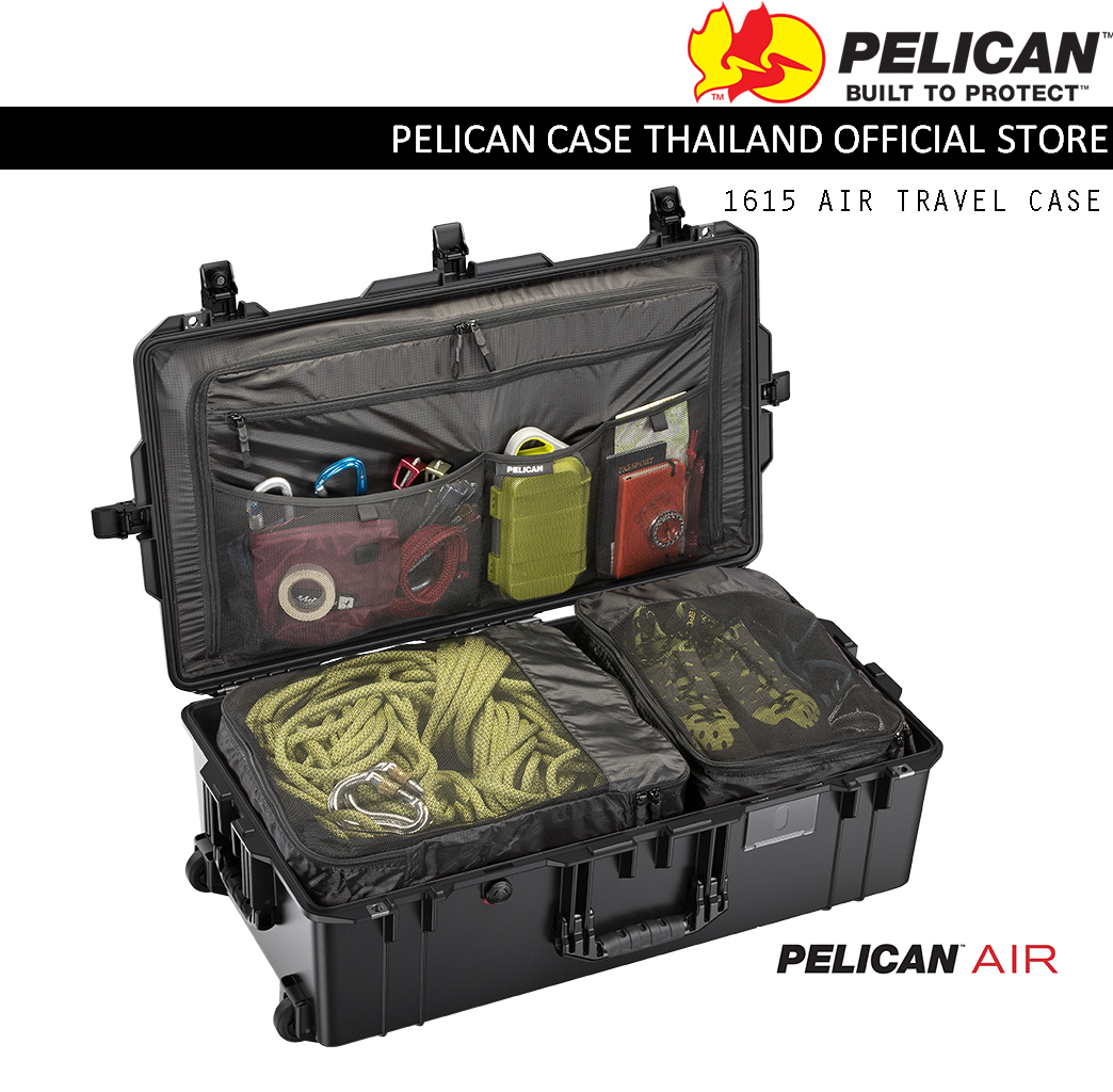 PELICAN 1615 AIR TRAVEL CASE - BLACK