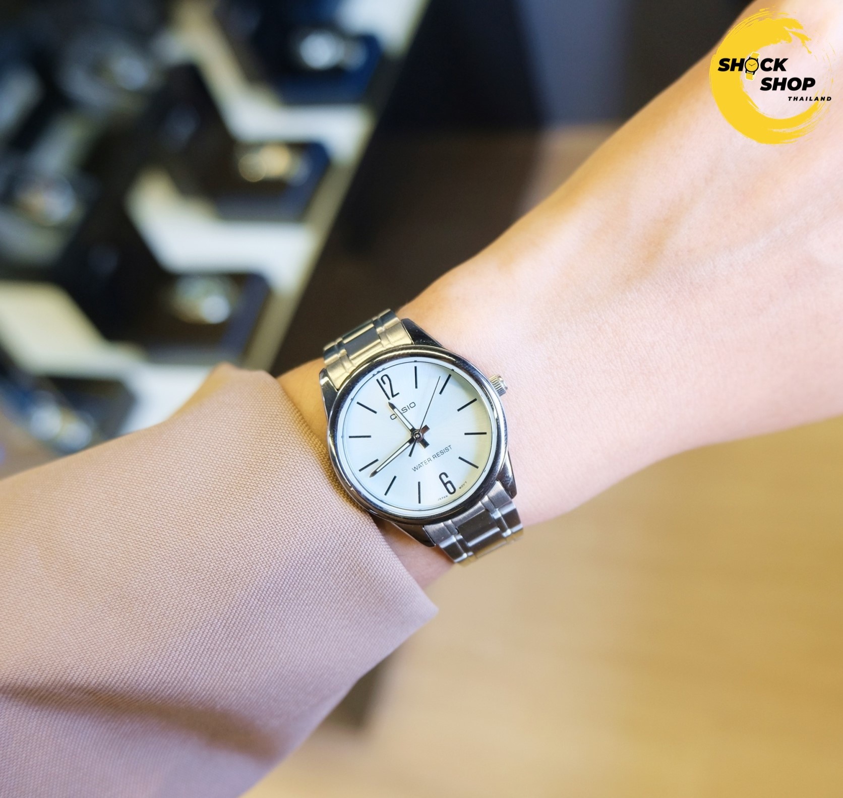 นาฬิกาผู้หญิง Casio Dress อะนาล็อก รุ่น LTP-V005D-2B คาสิโอ