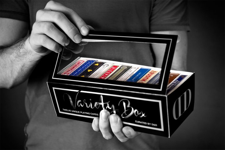 Variety Box: A collection of rare playing cards