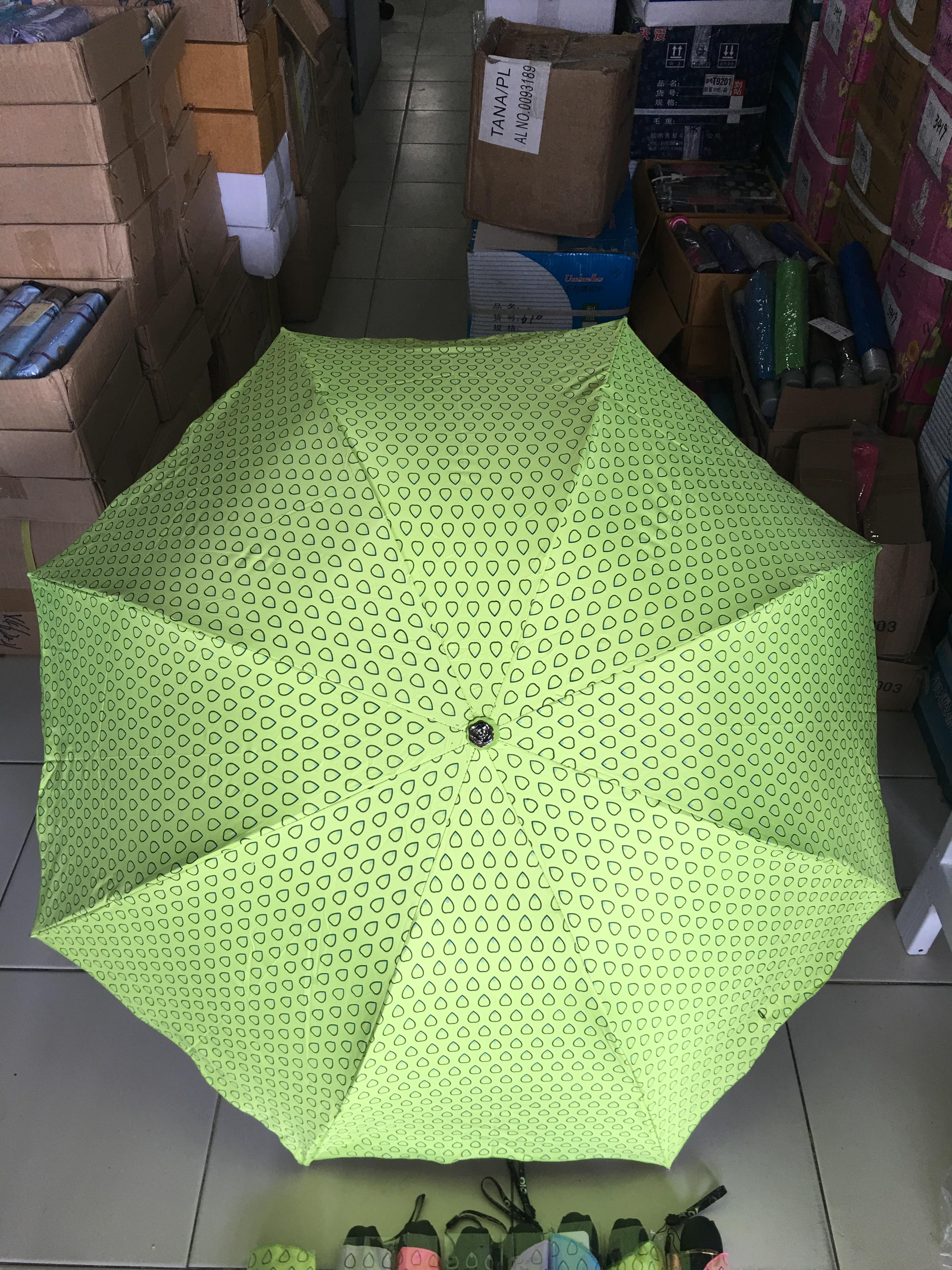 ร่มโค้งแฟชั่นยูวีดำ รหัส4302DA