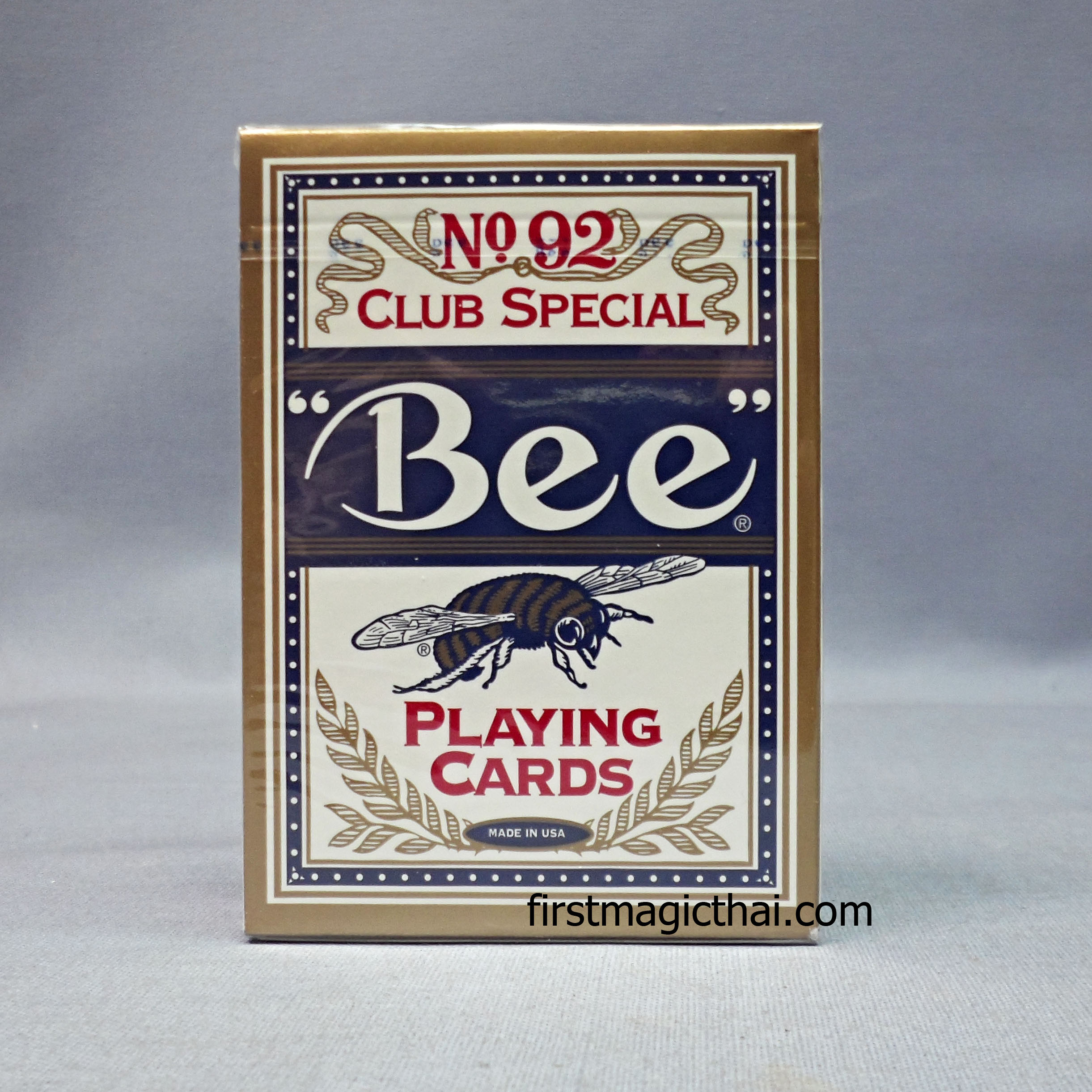 Bee No.92 Premium Club Special Playing Cards (สีฟ้า/Blue)