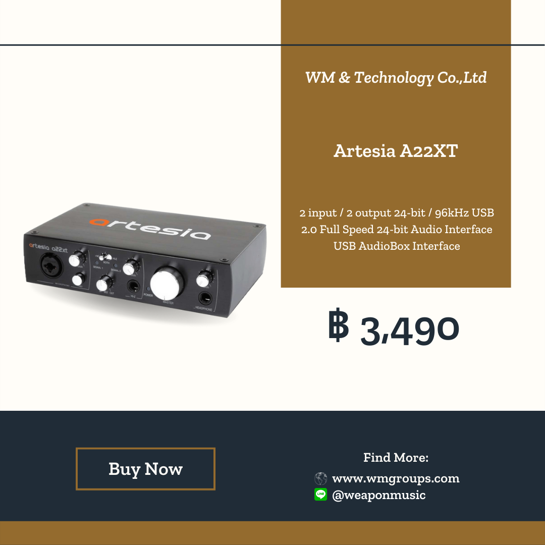 Artesia : a22XT Audio Interface