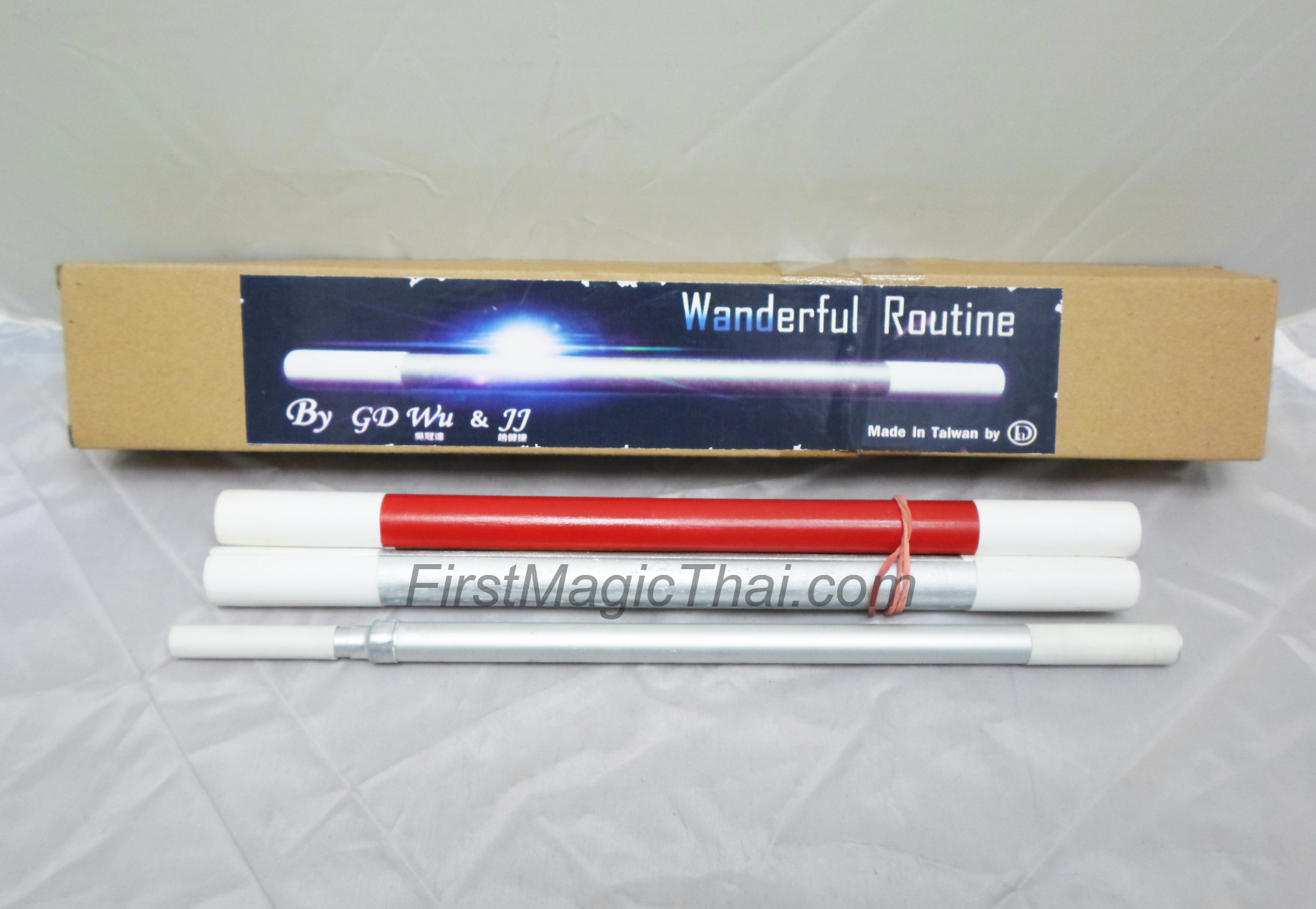 ชุดไม้แวนเปลี่ยนสี+ไม้เท้า / Wanderful Routine by GD Wu & JJ