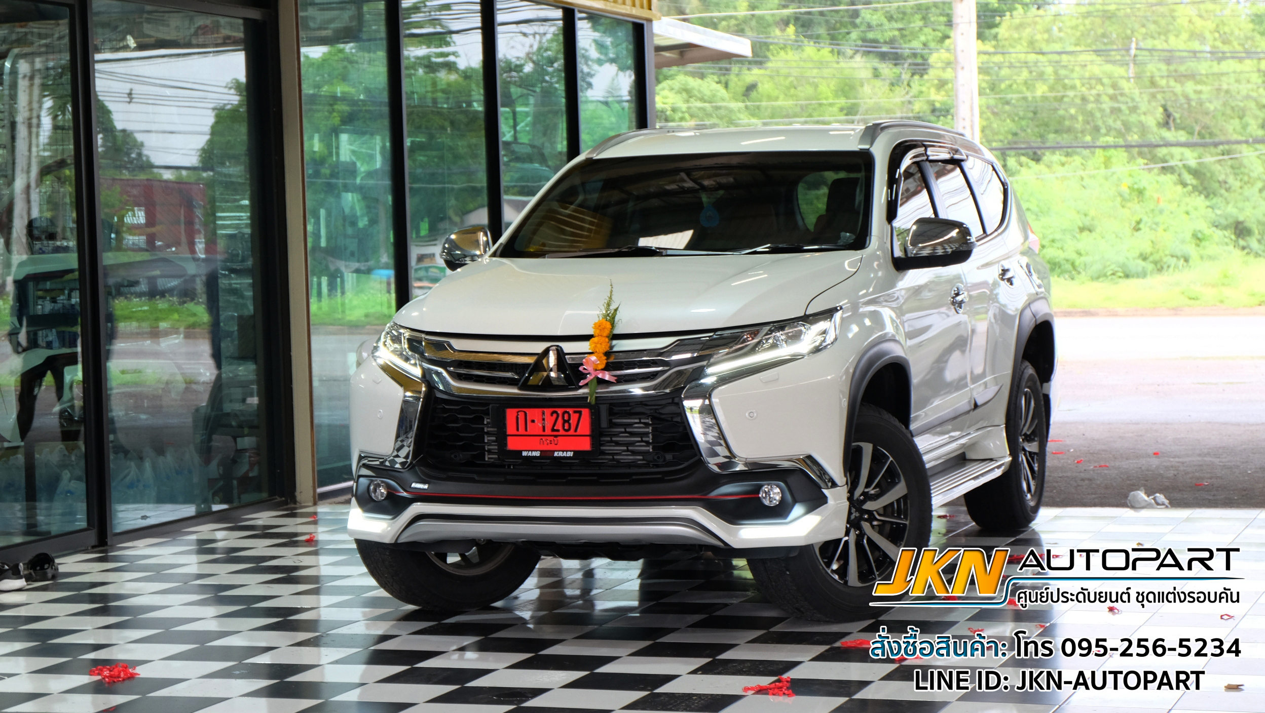 ชุดแต่ง Mitsubishi Pajero Sport 2016 By F-ICONA