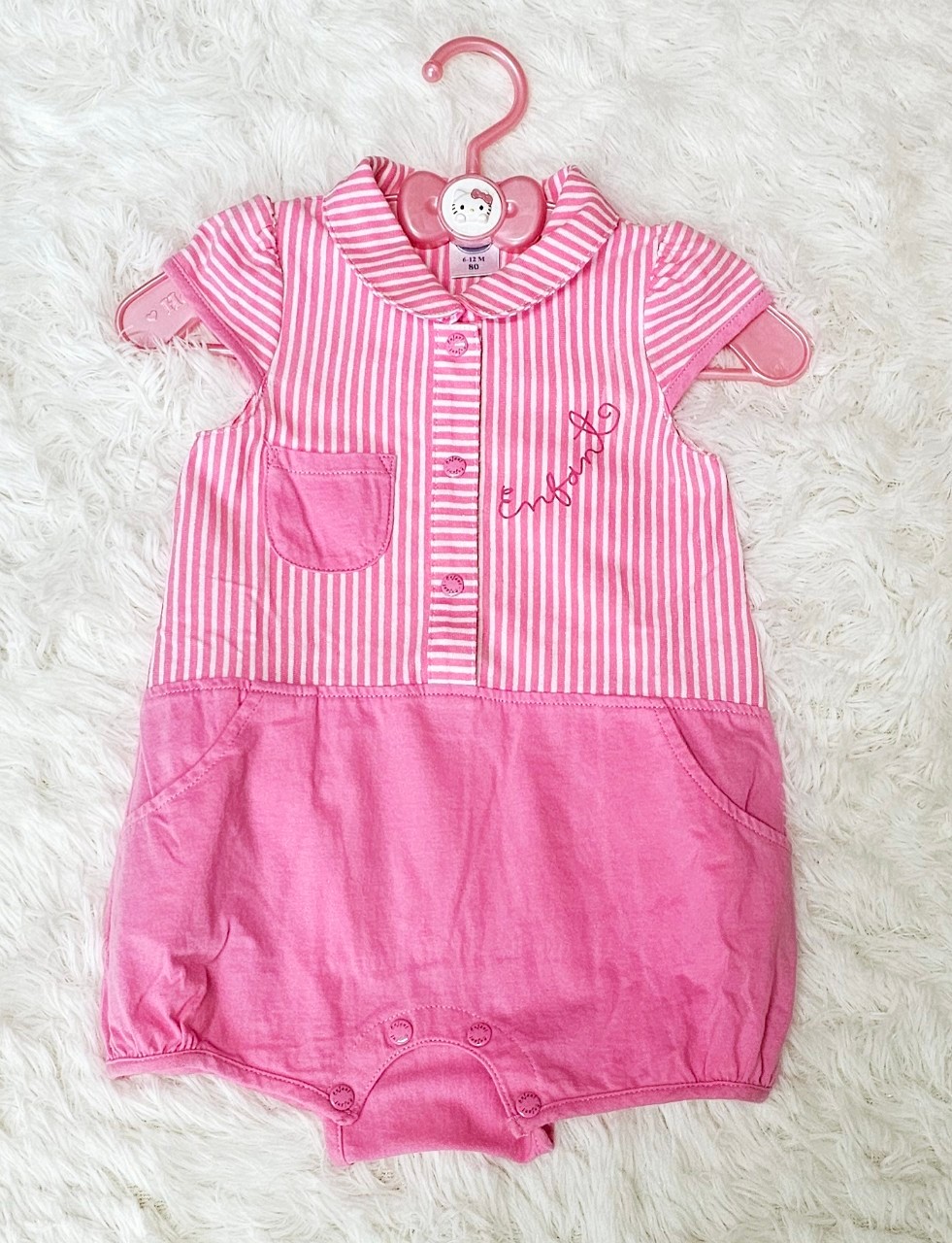 เอี๊ยม Enfant ไซส์ 80 (6-12 เดือน) มือสอง เหมือนใหม่ ไม่มีตำหนิ